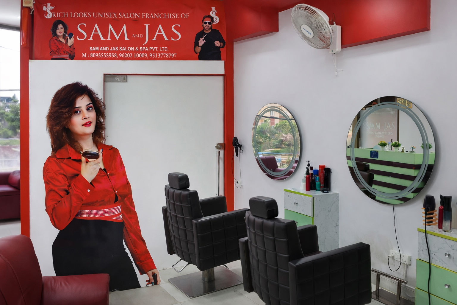 SAM AND JAS Salon